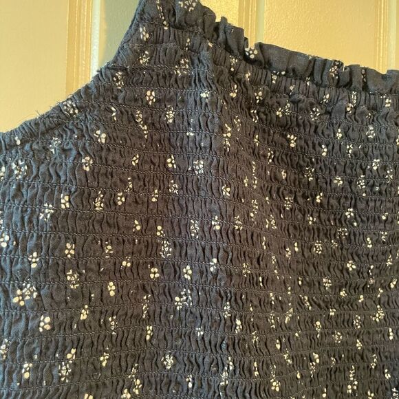 Madewell Navy Blue Top Size Small - Picture 8 of 8